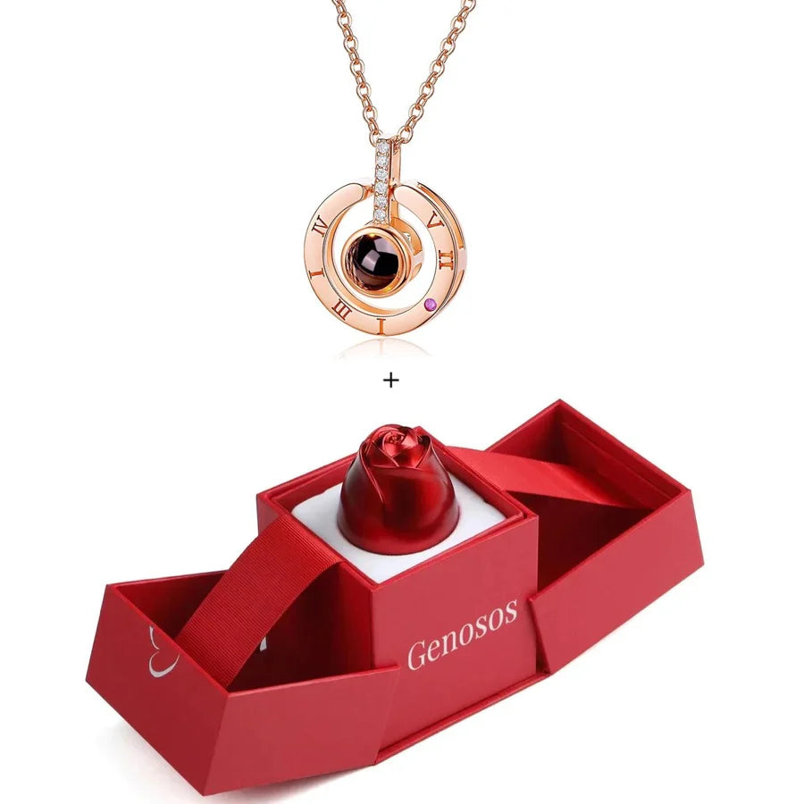 永遠の愛ネックレス + ローズボックス – Genosos Japan 永遠の愛ネックレス + ローズボックス – Genosos Japan