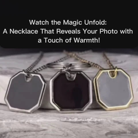 Genosos Magic Heated Photo Necklace