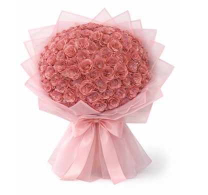 グリッターローズの花束
